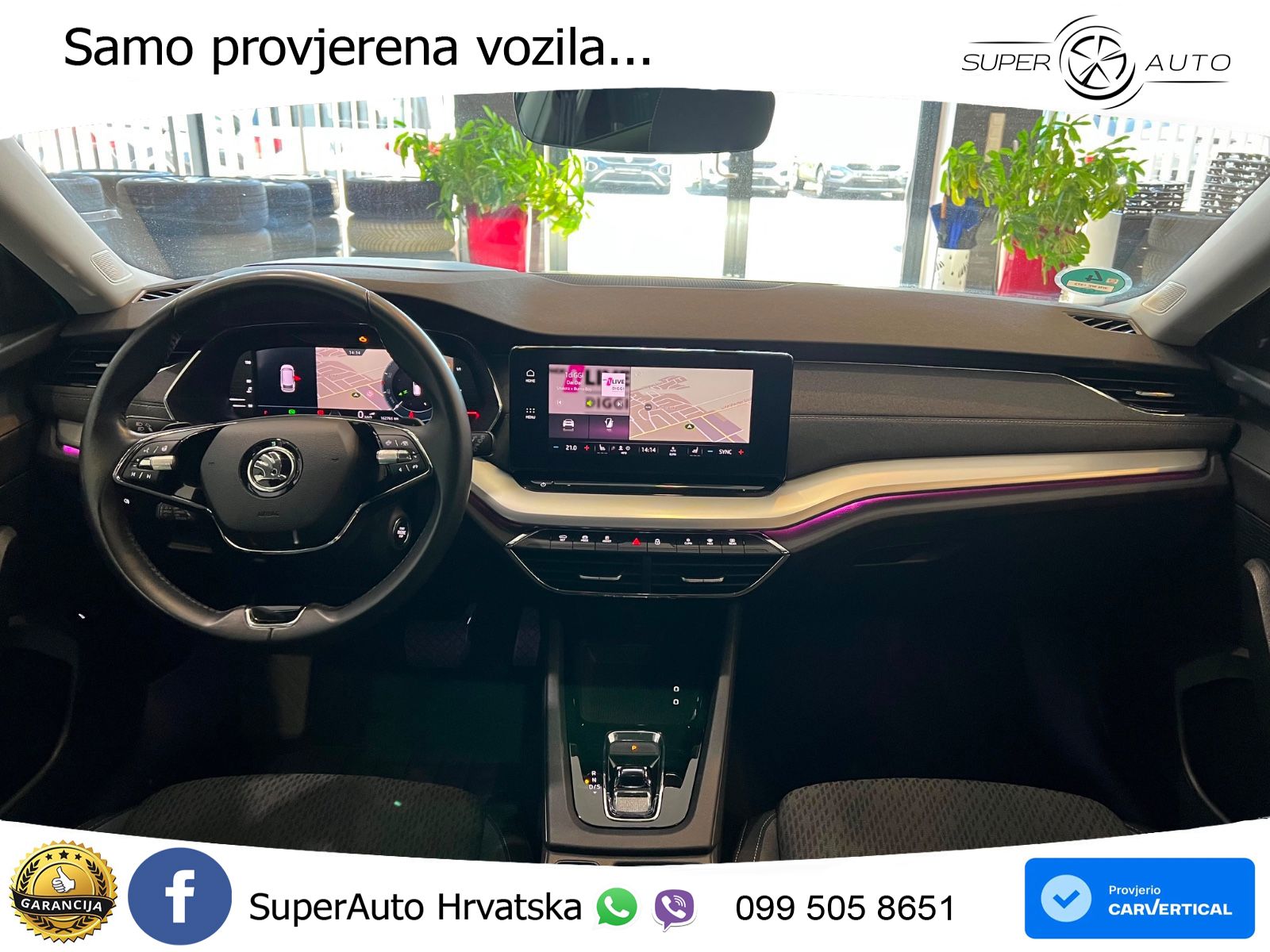 Škoda Octavia Combi 2.0 TDI (150 KS) DSG LED+GR SJED+ACC