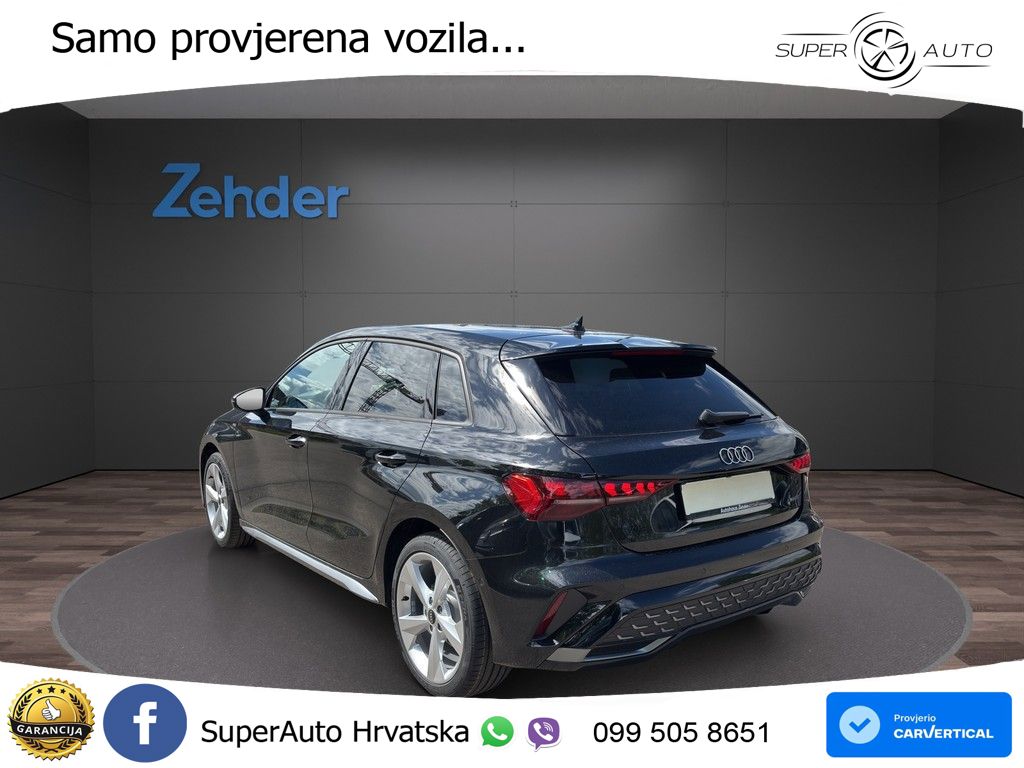 Audi A3 Sportback 40 TFSI (204 KS) quattro S tronic
