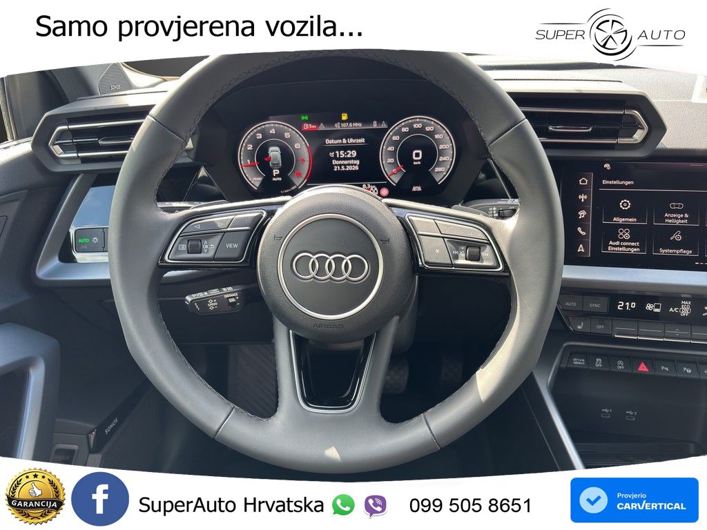 Audi A3 Sportback 40 TFSI (204 KS) quattro S tronic