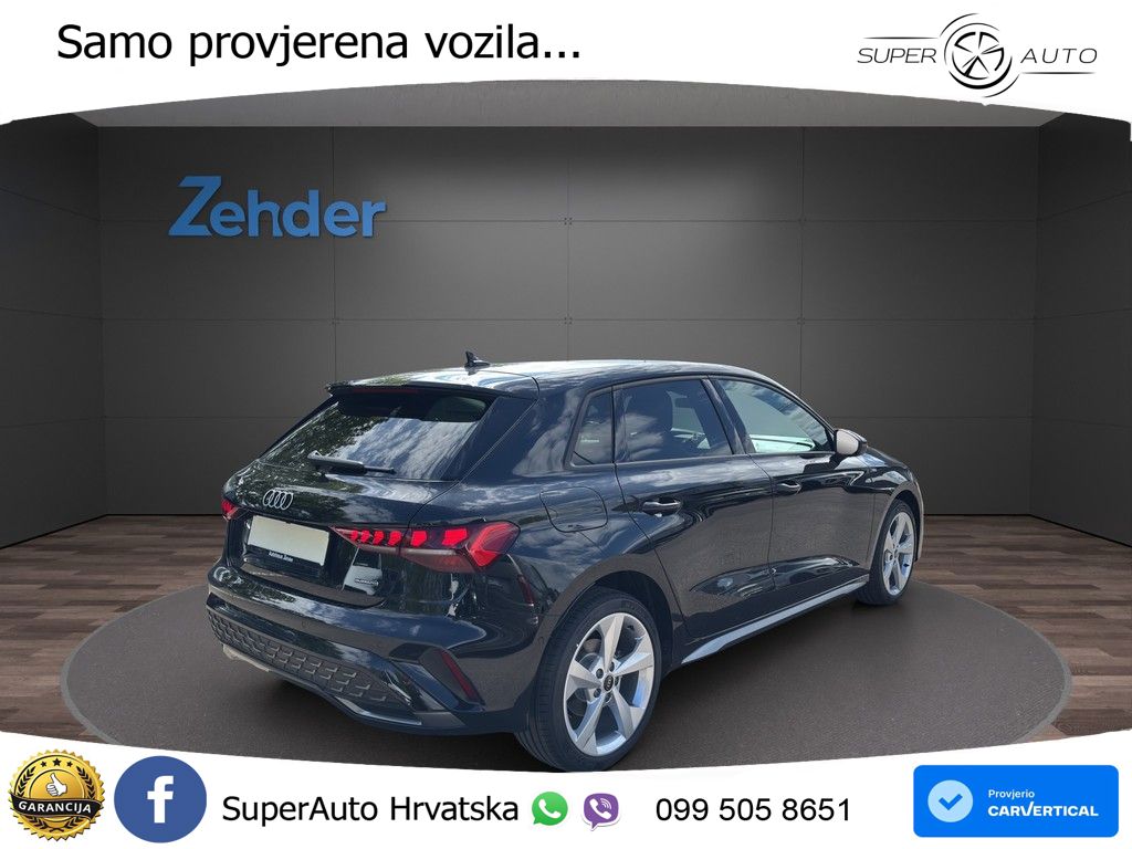 Audi A3 Sportback 40 TFSI (204 KS) quattro S tronic