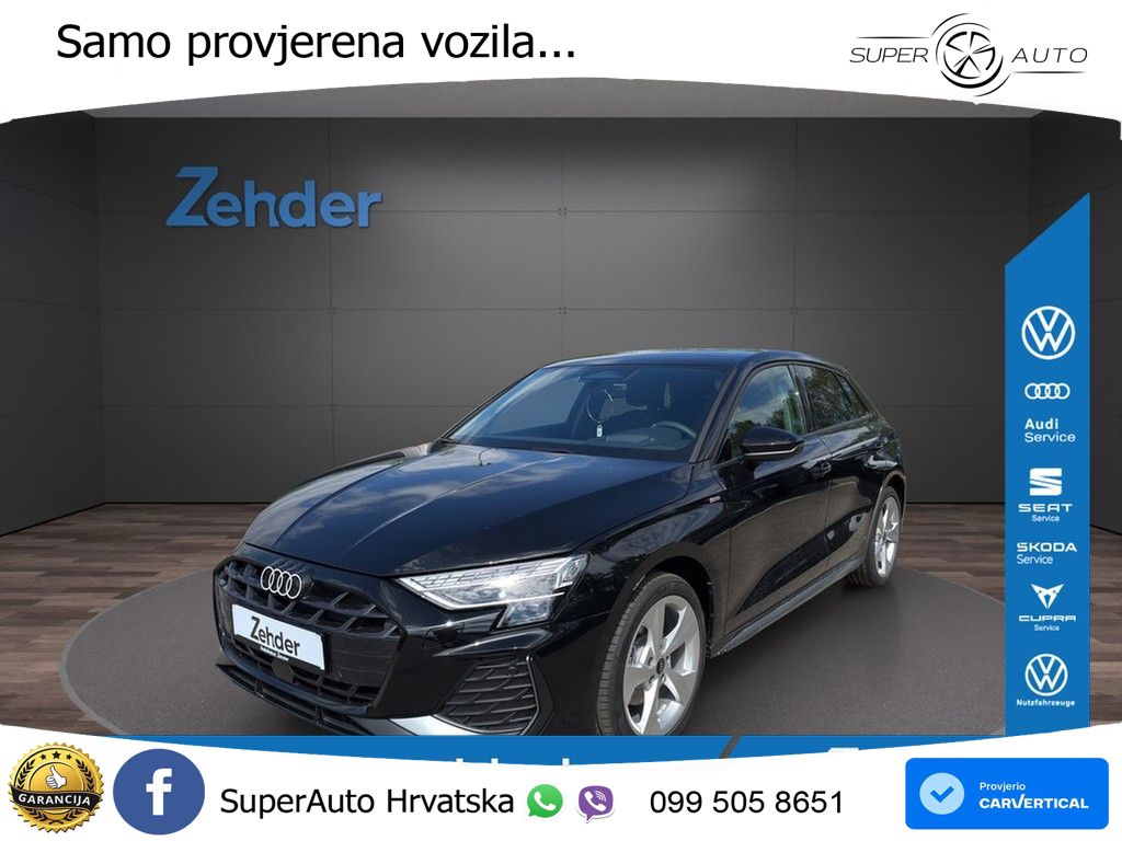 Audi A3 Sportback 40 TFSI (204 KS) quattro S tronic