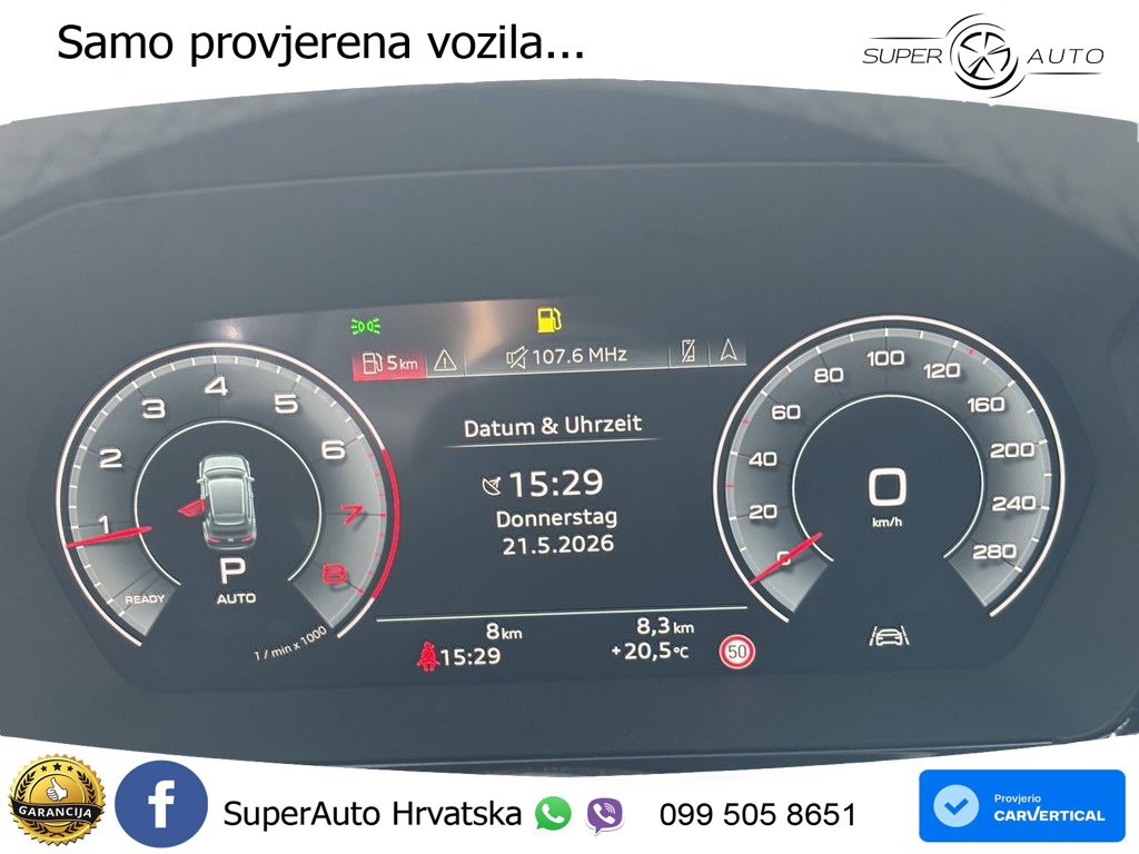 Audi A3 Sportback 40 TFSI (204 KS) quattro S tronic