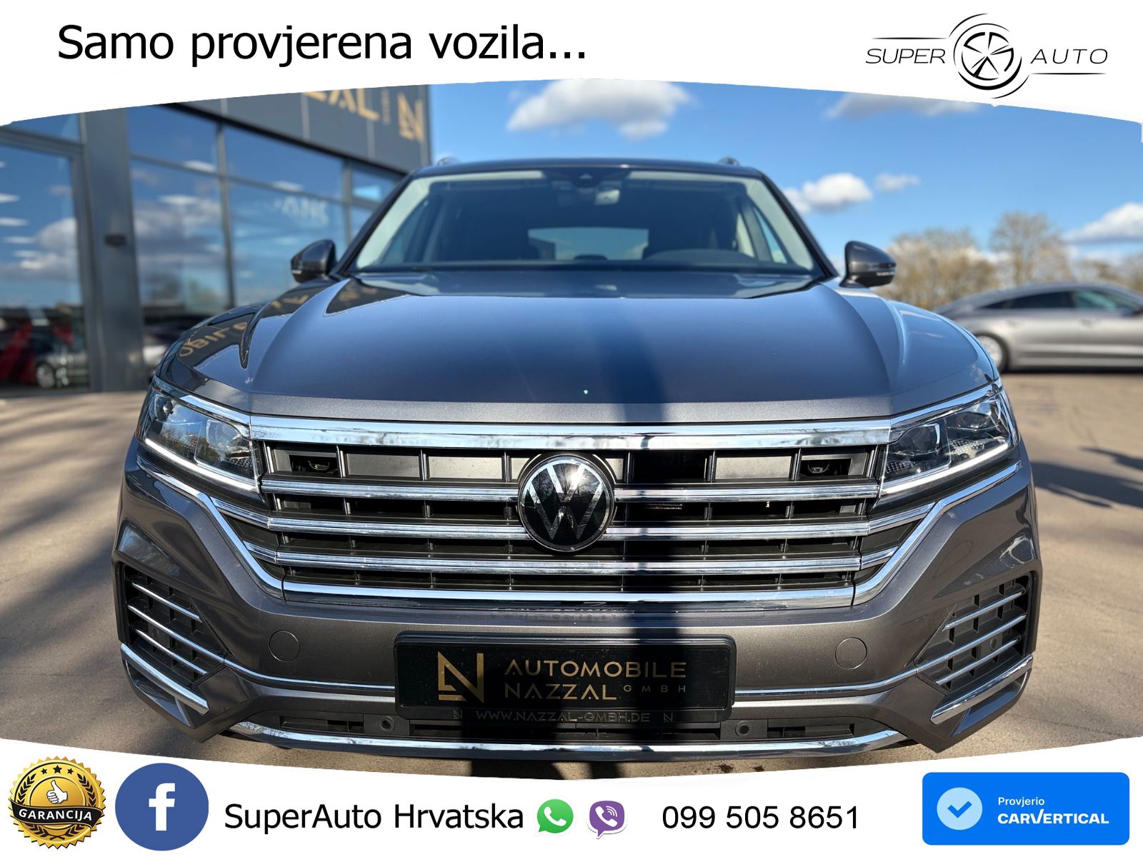 Volkswagen Touareg 3.0 V6 TDI (231 KS) 4MOTION Tiptronic LED+GR SJED+ACC