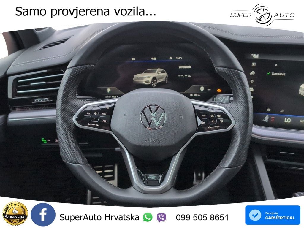 Volkswagen Touareg 3.0 V6 TDI (286 KS) 4MOTION Tiptronic R-Line ZRAČNI+ACC+GR SJED+KAM+PANO
