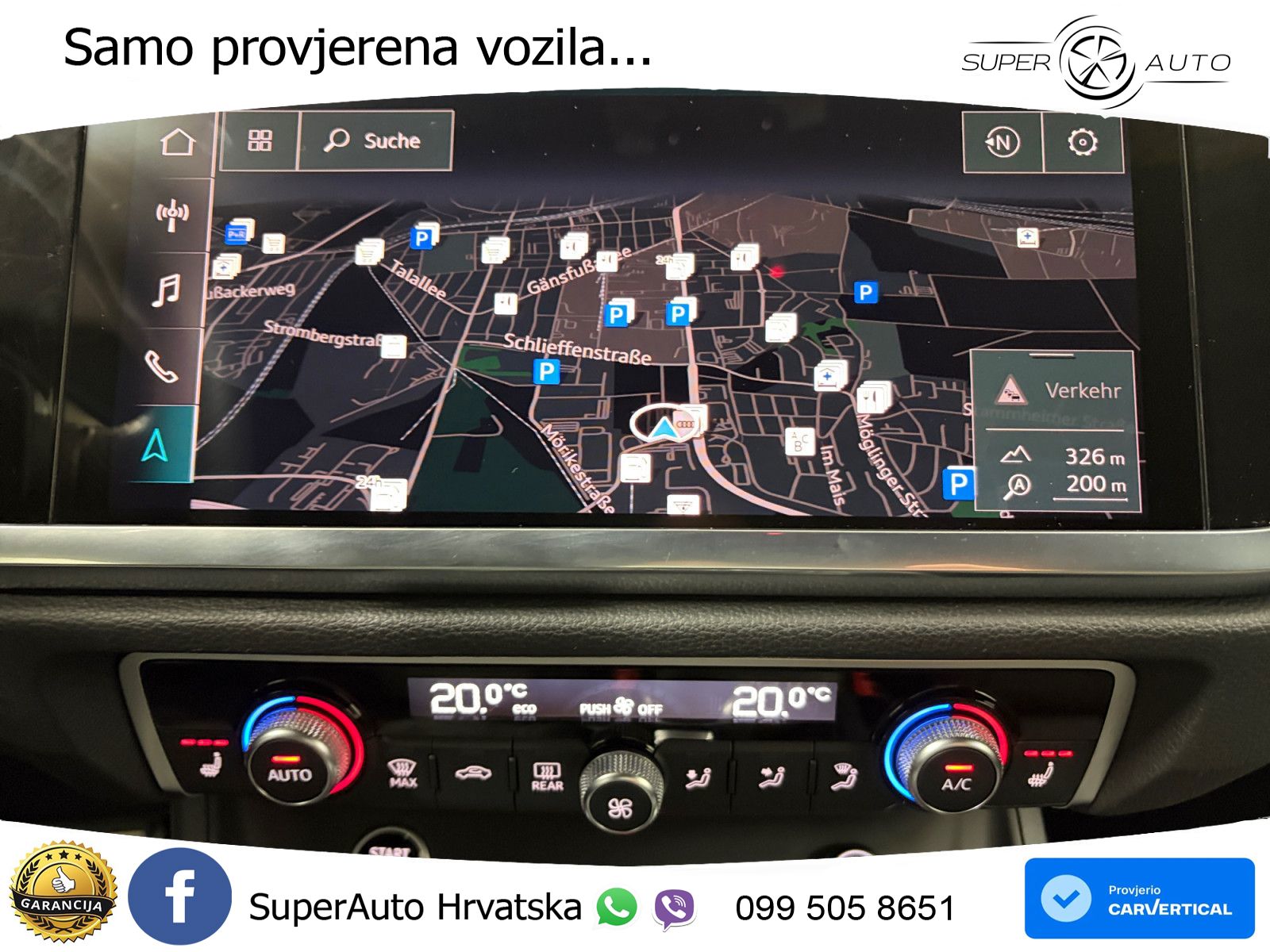 Audi Q3 II Sportback 40 TFSI (190 KS) quattro S tronic S line LED+GR SJED+ACC