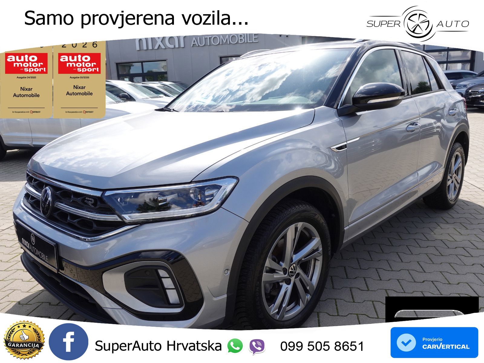 Volkswagen T-Roc 1.5 TSI (150 KS) DSG LED+GR SJED+ACC
