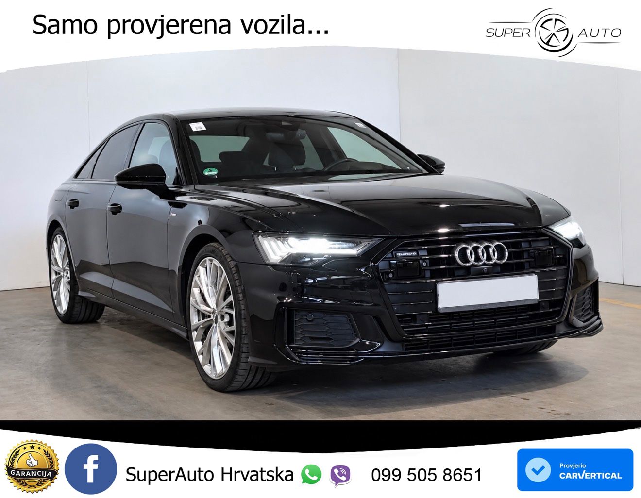 Audi A6 55 TFSI V6 (340 KS) quattro S tronic S line LED+GR SJED+ACC