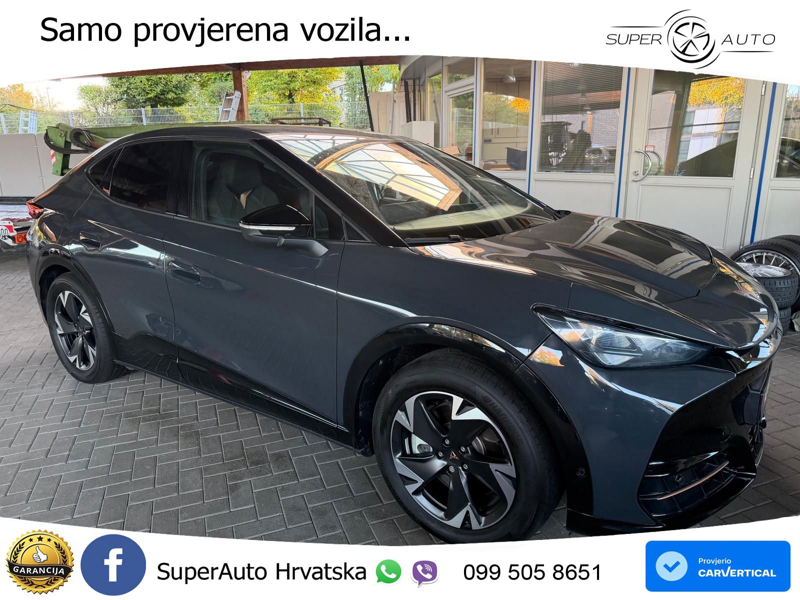 Cupra Tavascan 82 kWh (286 KS) LED+ACC