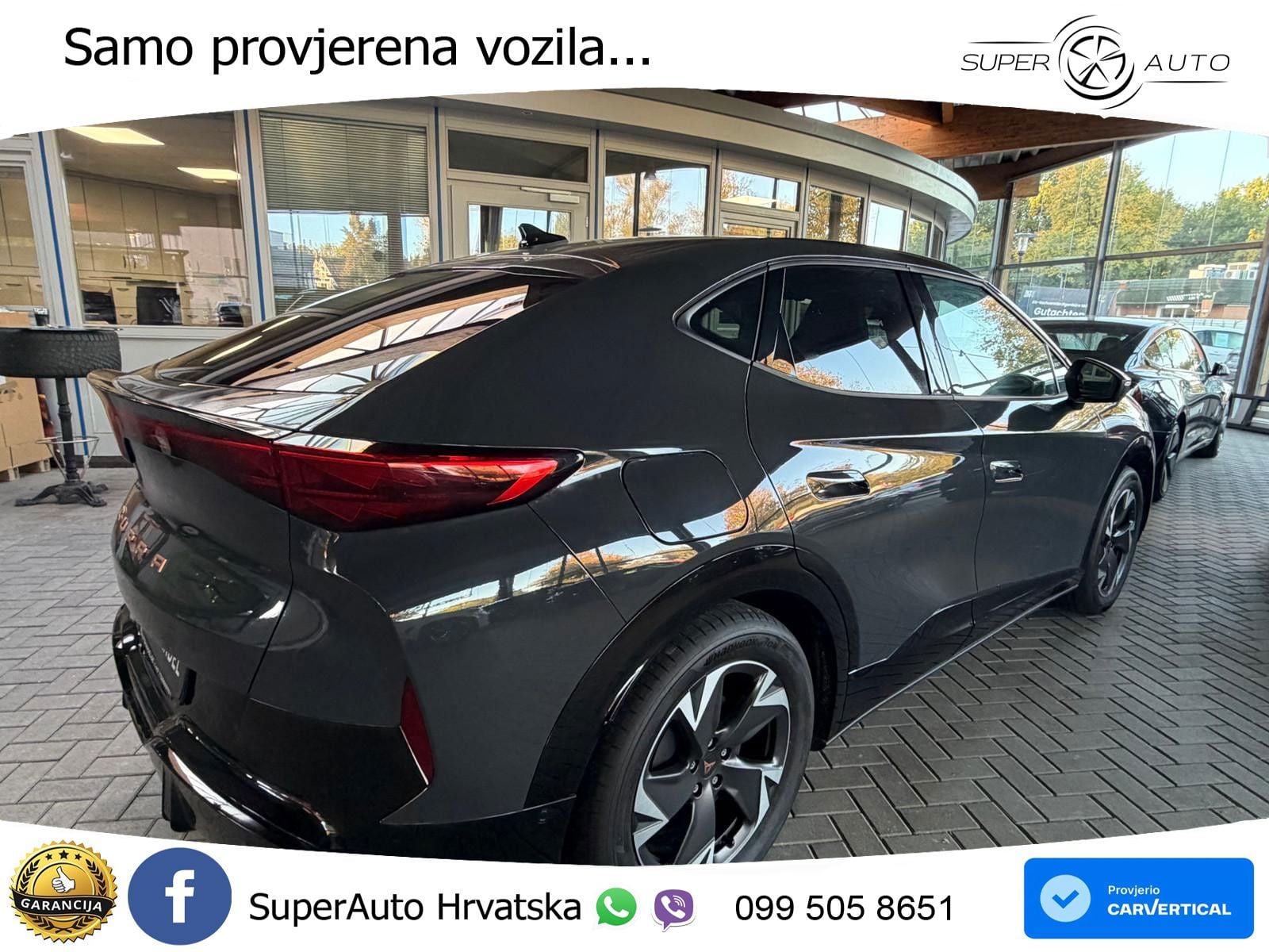 Cupra Tavascan 82 kWh (286 KS) LED+ACC