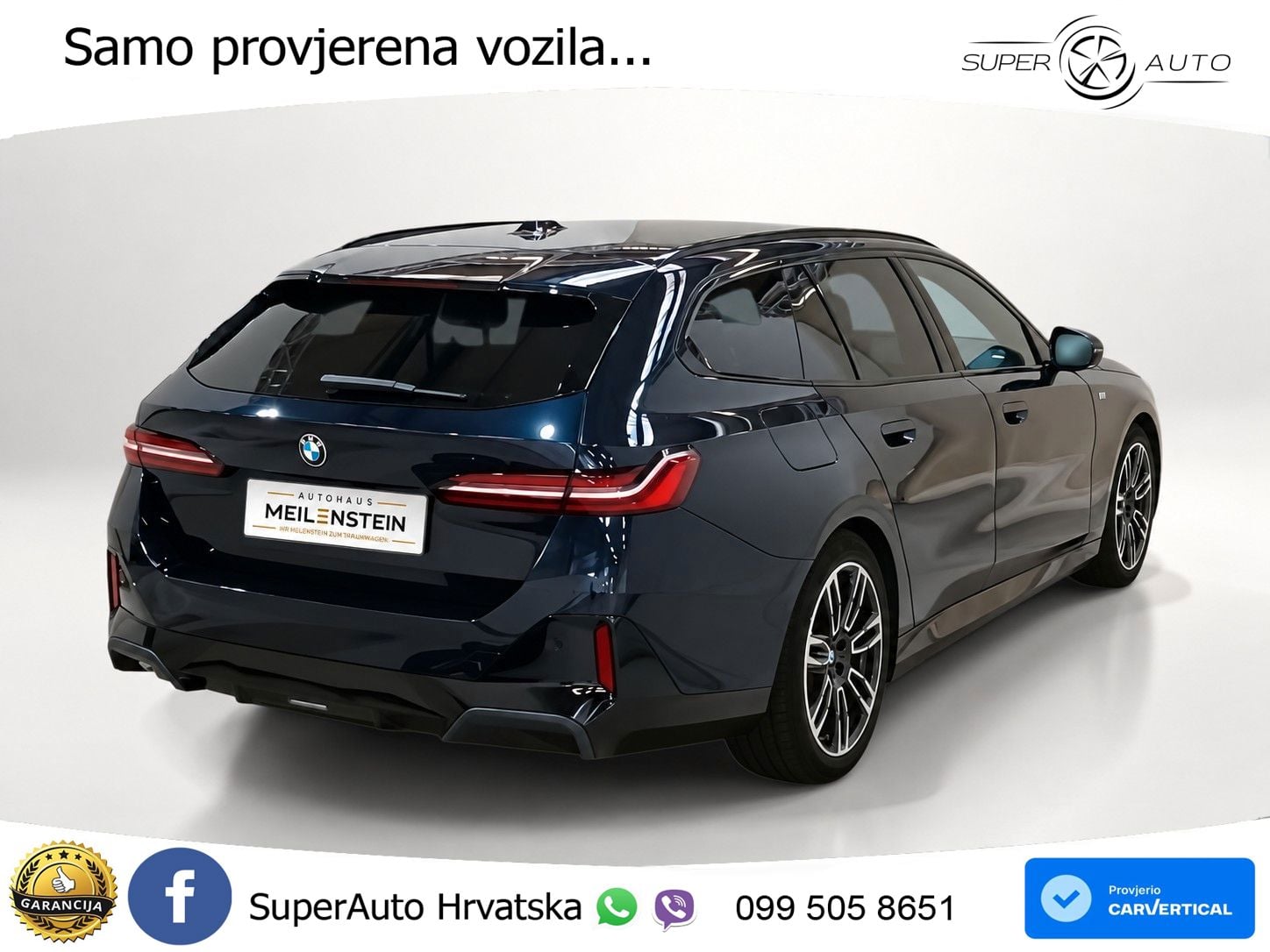 BMW 520d Touring (197 KS) xDrive Steptronic M Sport LED+ACC