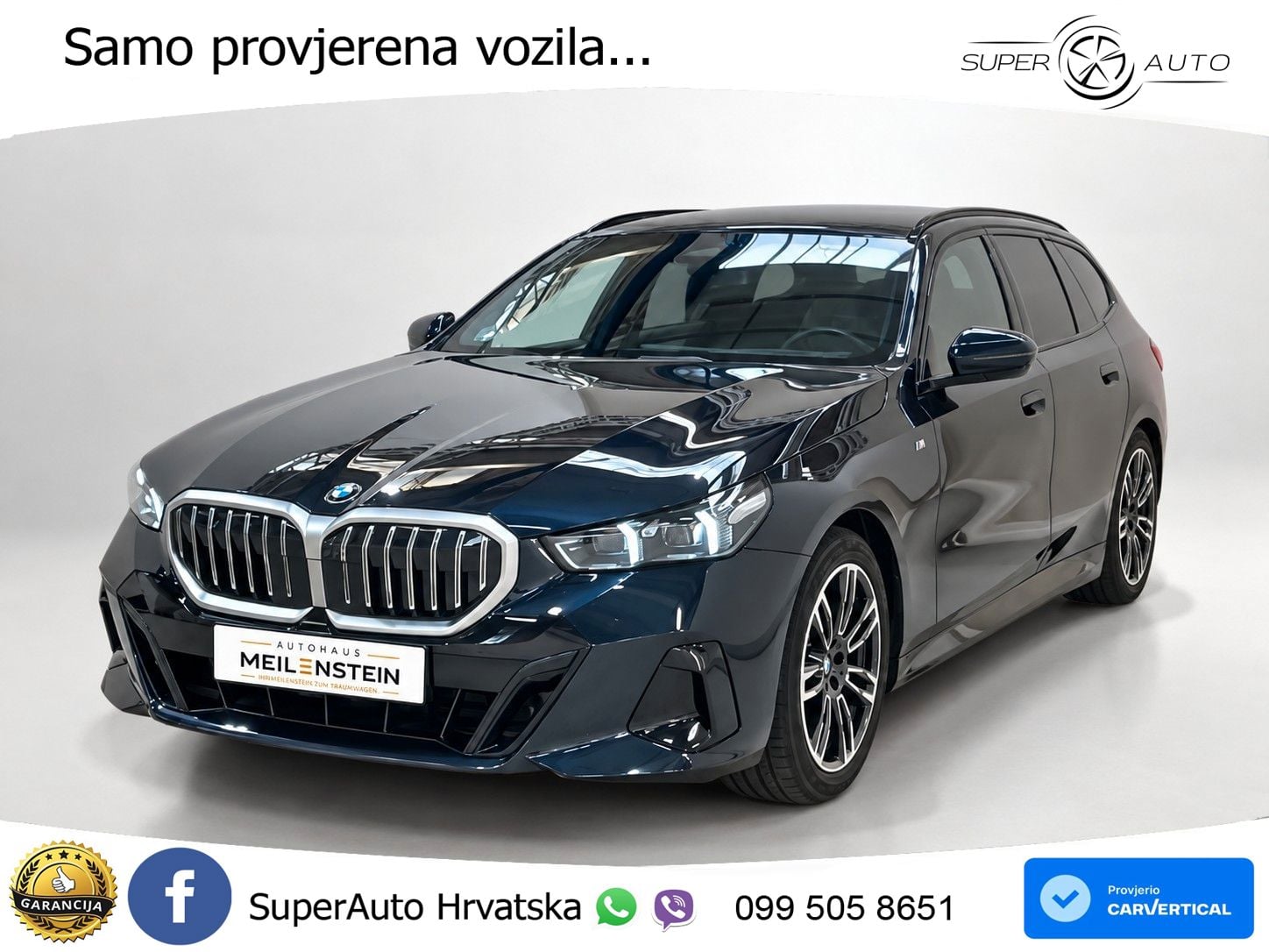 BMW 520d Touring (197 KS) xDrive Steptronic M Sport LED+ACC