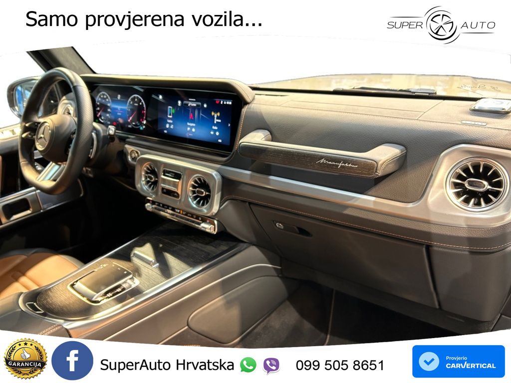 Mercedes G 450d Long (367 KS) 4MATIC 9G-TRONIC Exclusive LED+GR SJED+ACC