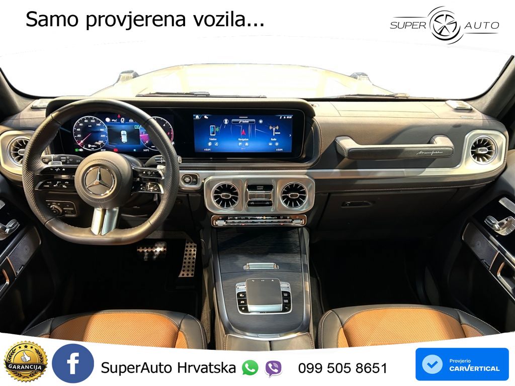 Mercedes G 450d Long (367 KS) 4MATIC 9G-TRONIC Exclusive LED+GR SJED+ACC
