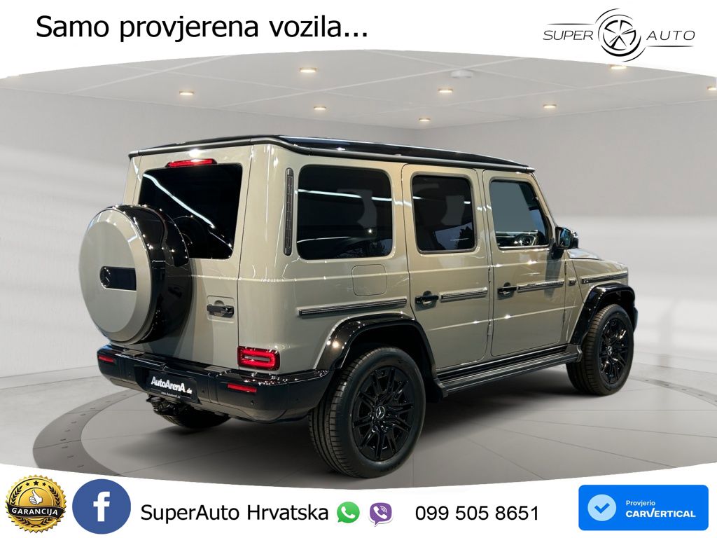 Mercedes G 450d Long (367 KS) 4MATIC 9G-TRONIC Exclusive LED+GR SJED+ACC