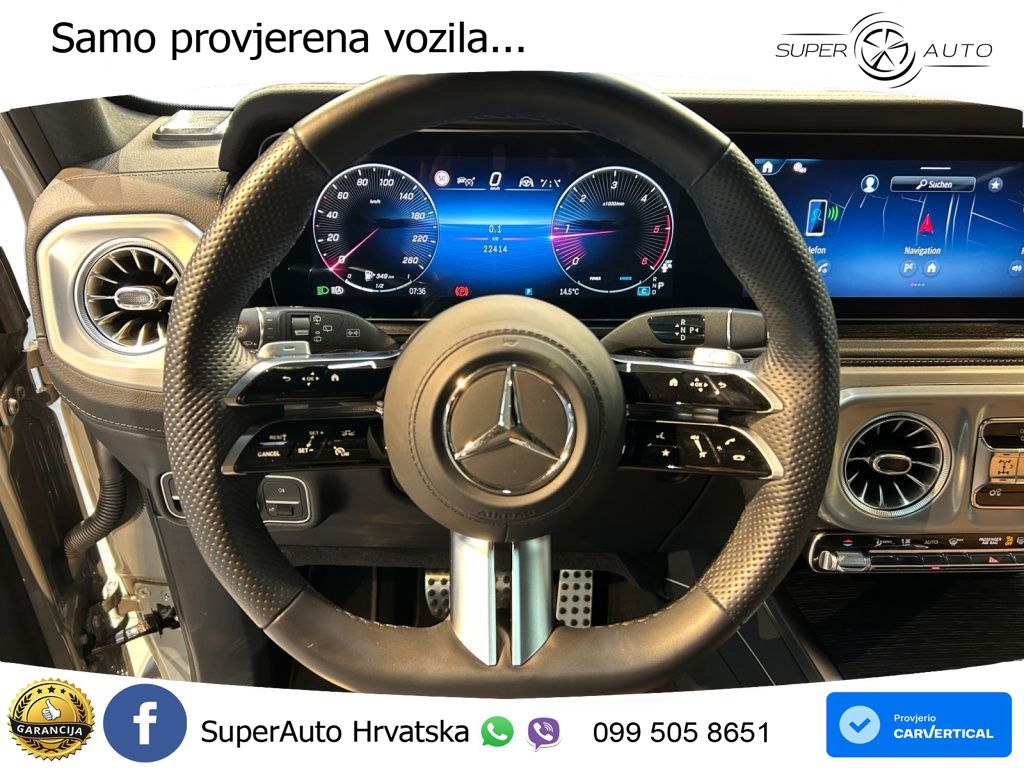 Mercedes G 450d Long (367 KS) 4MATIC 9G-TRONIC Exclusive LED+GR SJED+ACC