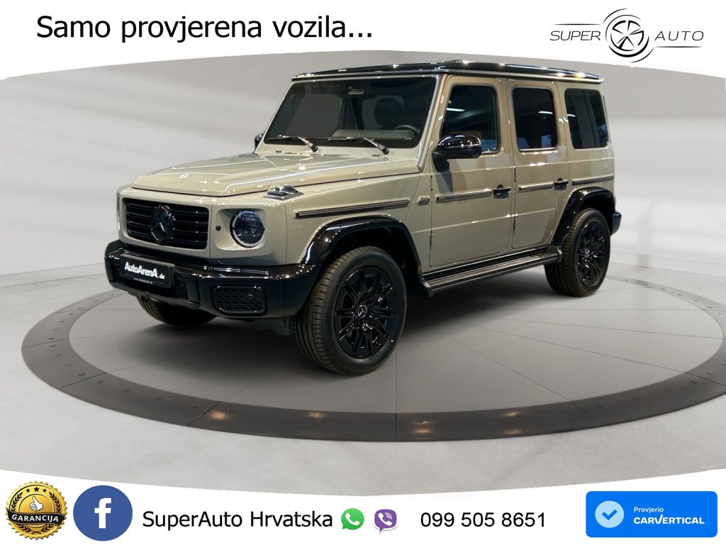 Mercedes G 450d Long (367 KS) 4MATIC 9G-TRONIC Exclusive LED+GR SJED+ACC