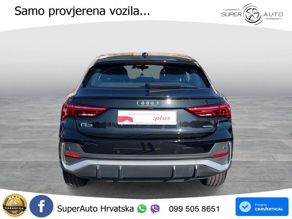 Audi Q3 II Sportback 40 TFSI (190 KS) quattro S tronic S line