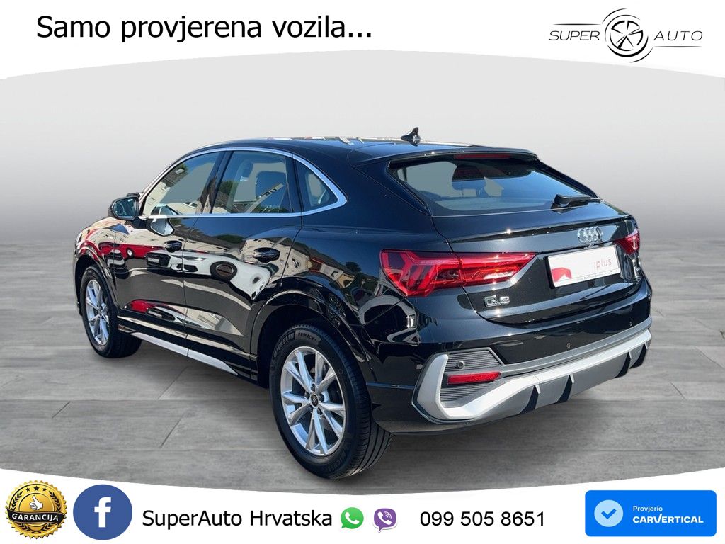 Audi Q3 II Sportback 40 TFSI (190 KS) quattro S tronic S line