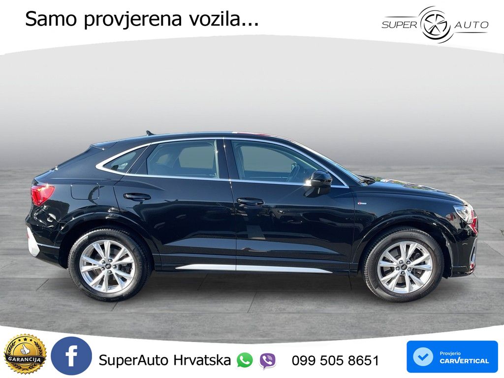 Audi Q3 II Sportback 40 TFSI (190 KS) quattro S tronic S line