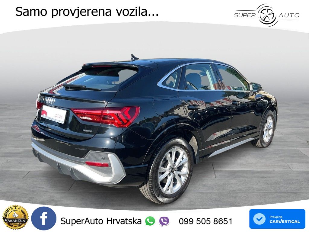 Audi Q3 II Sportback 40 TFSI (190 KS) quattro S tronic S line