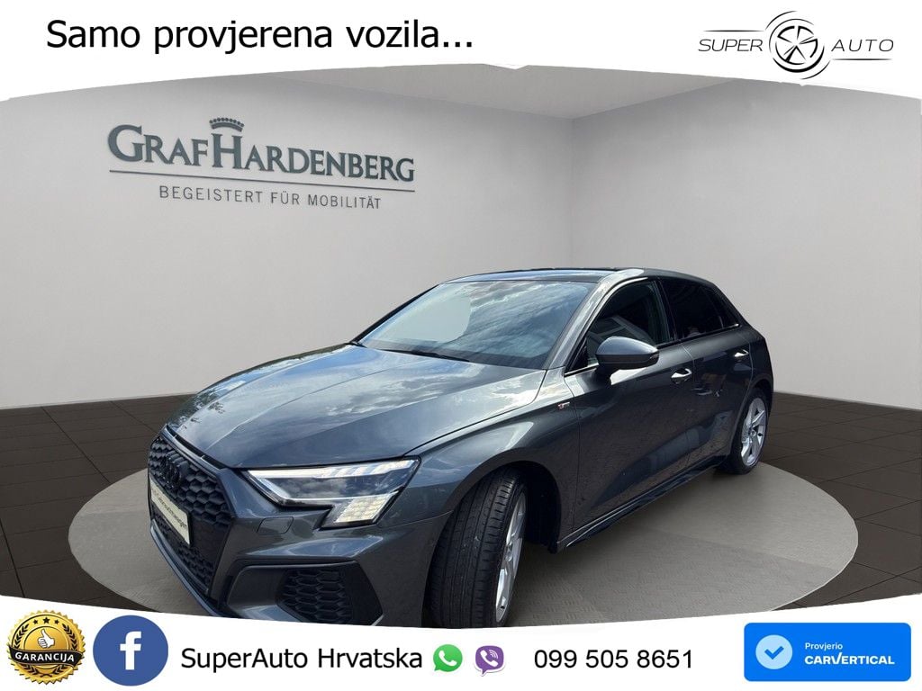 Audi A3 35 TDI (150 KS) S tronic S line LED+GR SJED+ACC