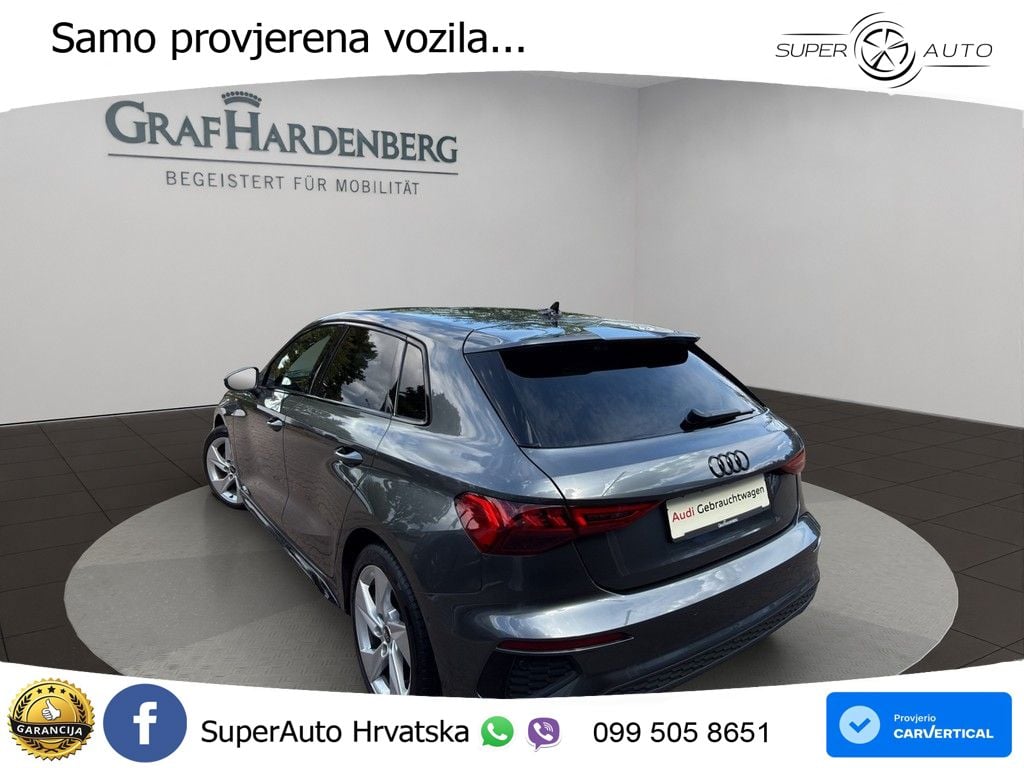 Audi A3 35 TDI (150 KS) S tronic S line LED+GR SJED+ACC