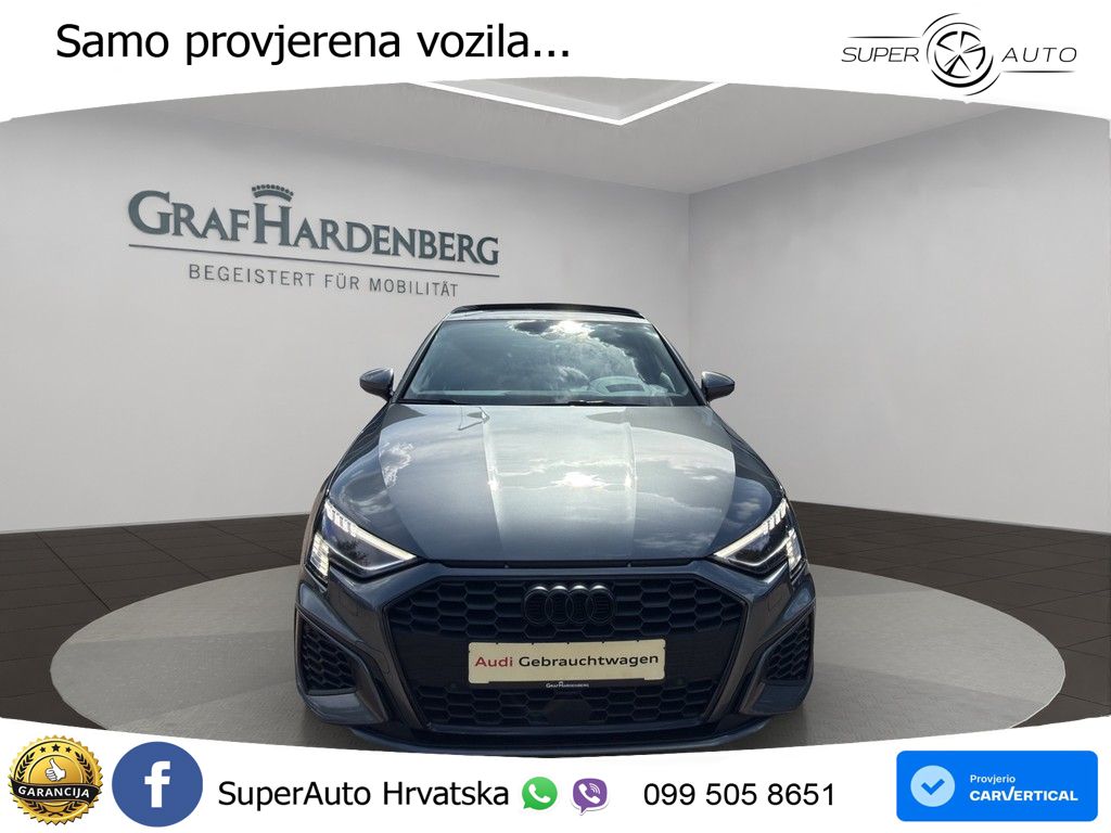 Audi A3 35 TDI (150 KS) S tronic S line LED+GR SJED+ACC