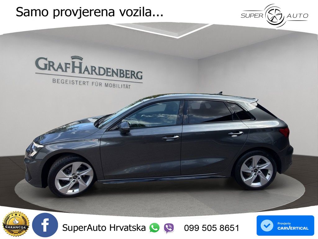 Audi A3 35 TDI (150 KS) S tronic S line LED+GR SJED+ACC