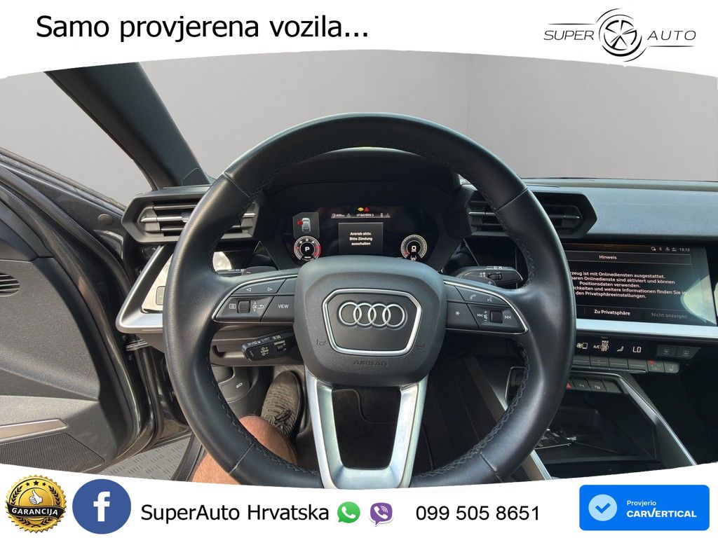 Audi A3 35 TDI (150 KS) S tronic S line LED+GR SJED+ACC