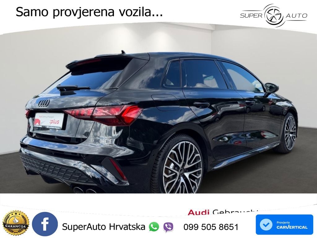 Audi S3 2.0 TFSI (333 KS) quattro S tronic MATRIX+GR SJED+KAM