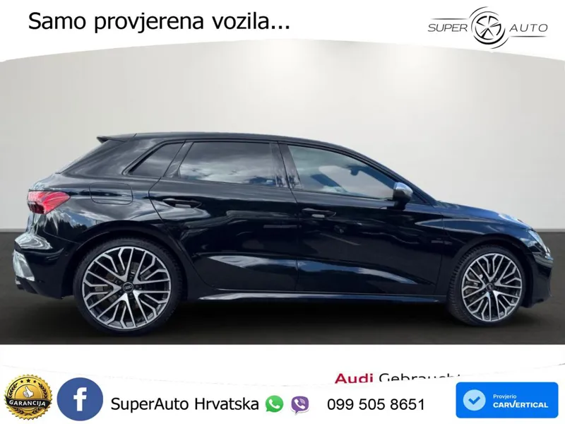 Audi S3 2.0 TFSI (333 KS) quattro S tronic MATRIX+GR SJED+KAM