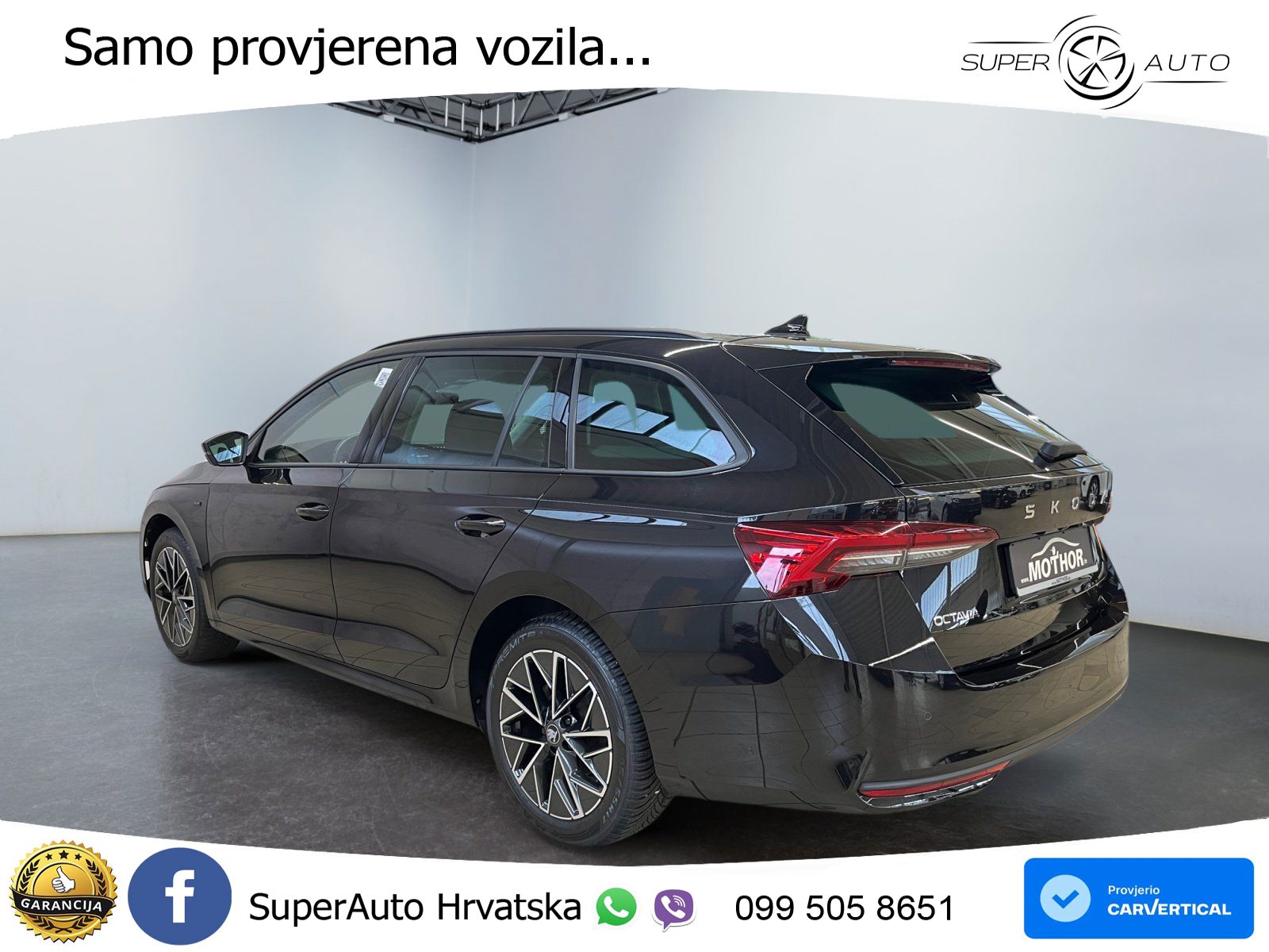 Škoda Octavia Combi 2.0 TDI (150 KS) DSG MATRIX+GR SJED+KAM