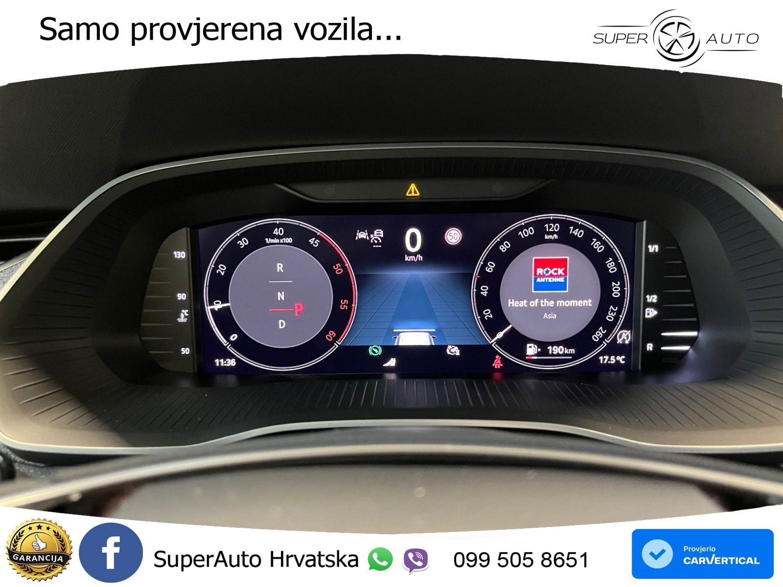 Škoda Octavia Combi 2.0 TDI (150 KS) DSG MATRIX+GR SJED+KAM