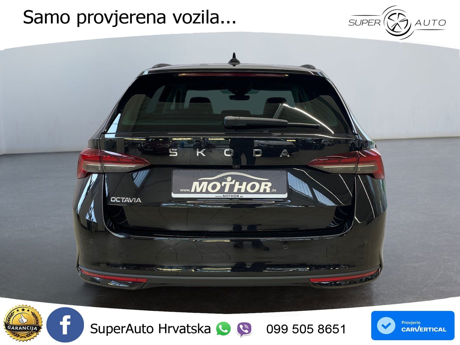 Škoda Octavia Combi 2.0 TDI (150 KS) DSG MATRIX+GR SJED+KAM