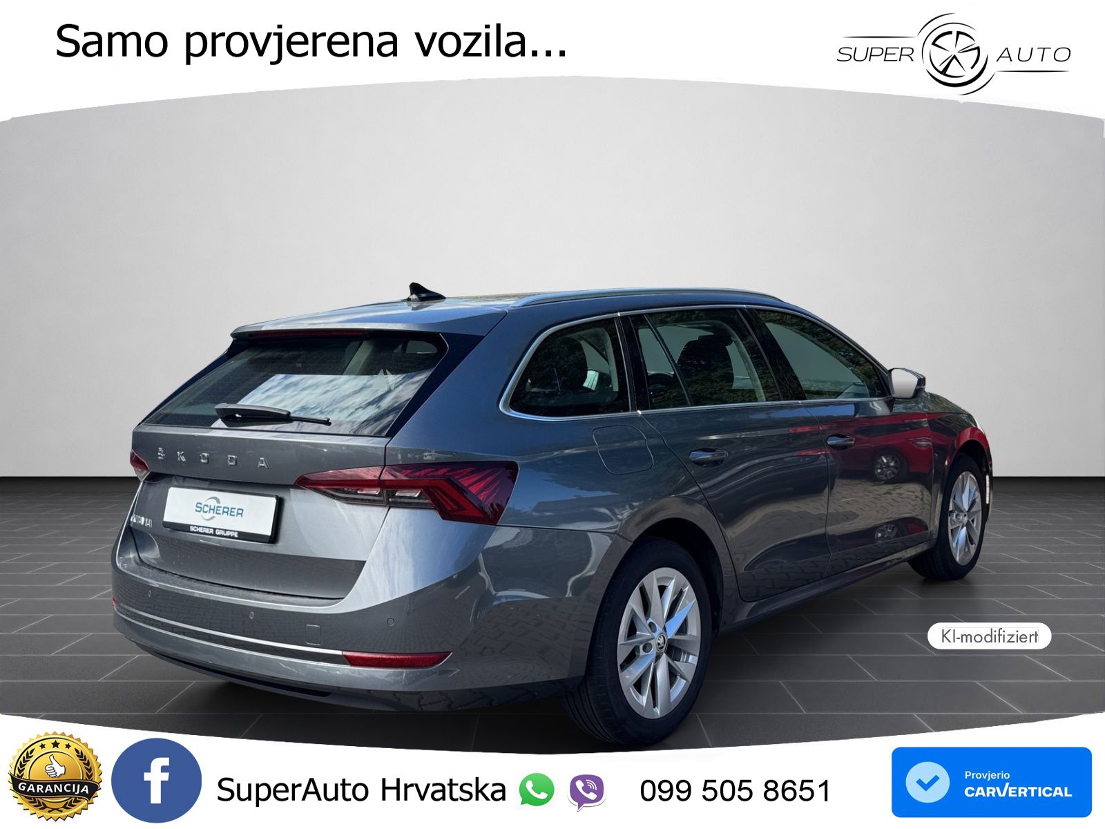Škoda Octavia Combi 1.5 TSI (150 KS) LED+GR SJED+ACC
