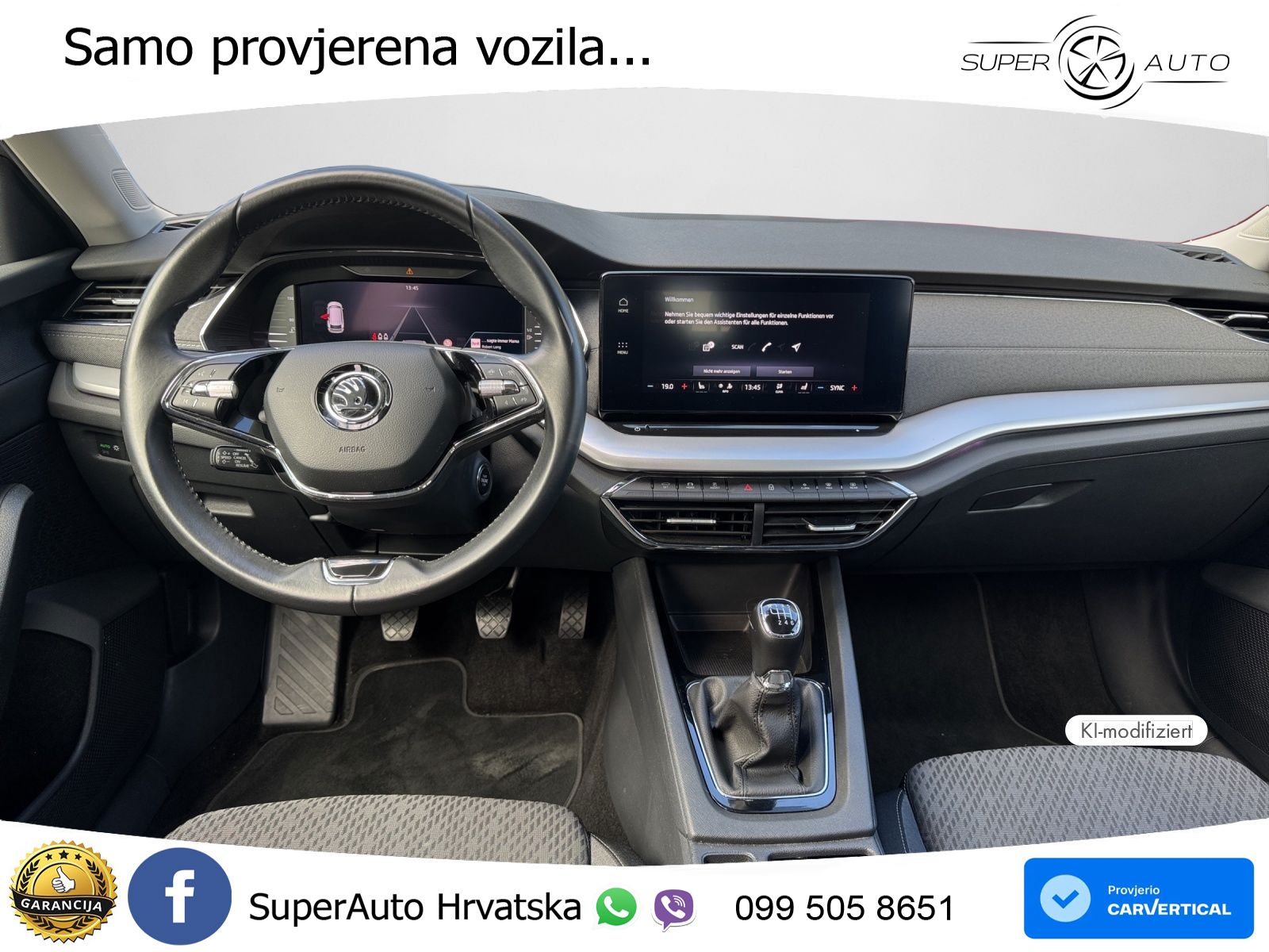 Škoda Octavia Combi 1.5 TSI (150 KS) LED+GR SJED+ACC