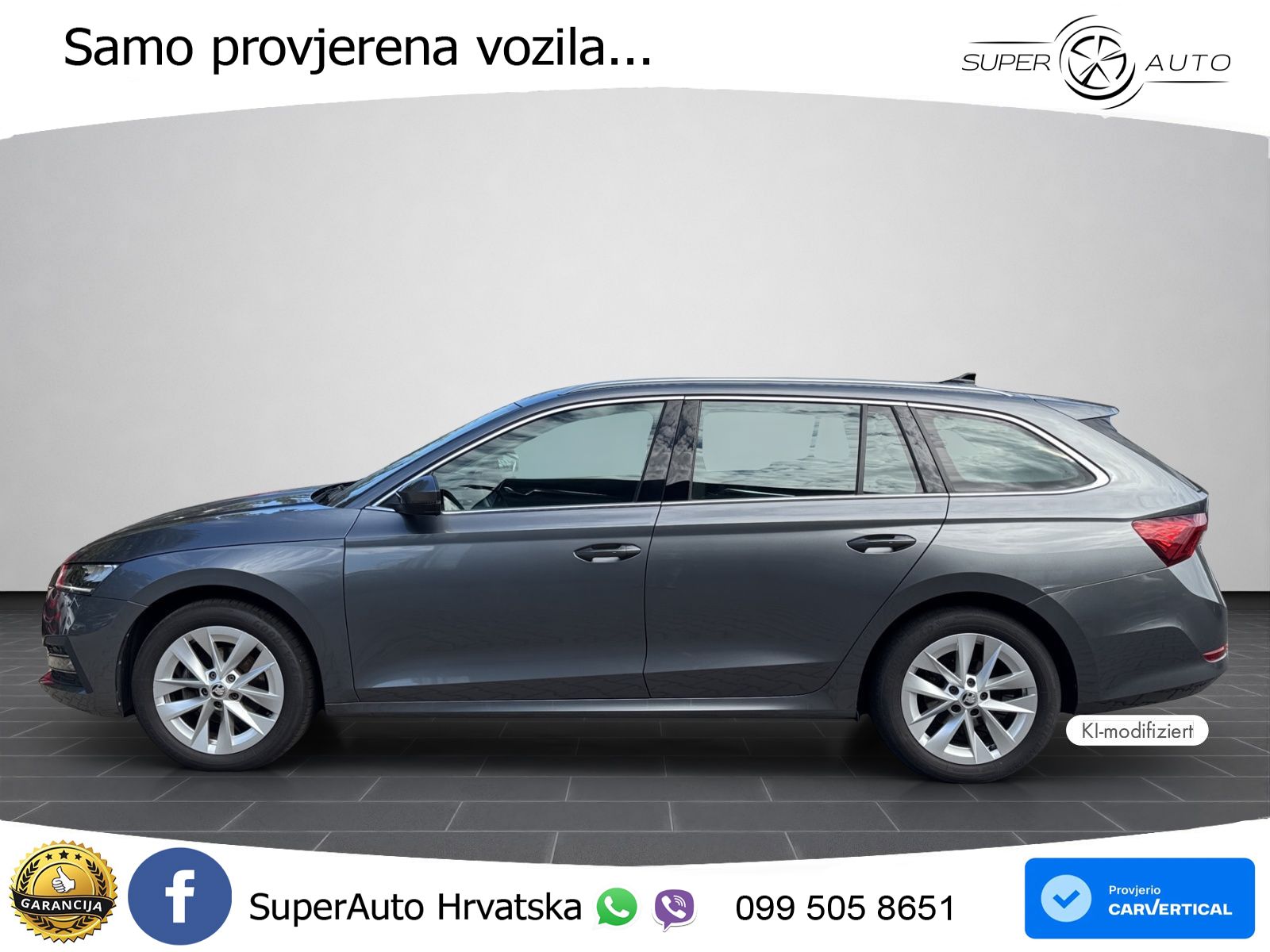 Škoda Octavia Combi 1.5 TSI (150 KS) LED+GR SJED+ACC