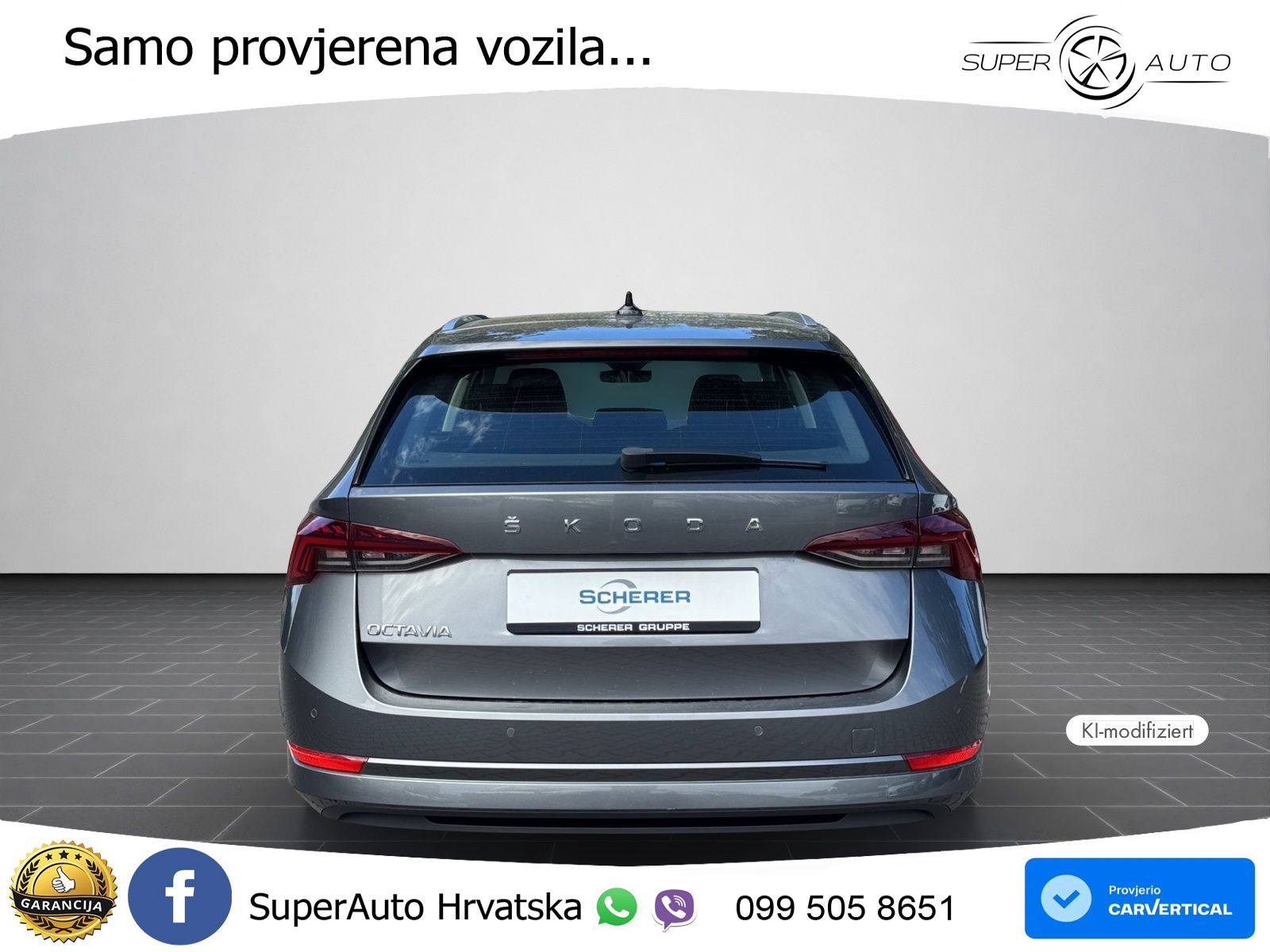 Škoda Octavia Combi 1.5 TSI (150 KS) LED+GR SJED+ACC