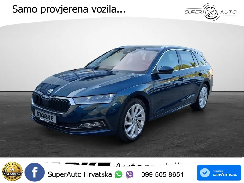 Škoda Octavia Combi 2.0 TDI (150 KS) DSG MATRIX+GR SJED+KAM