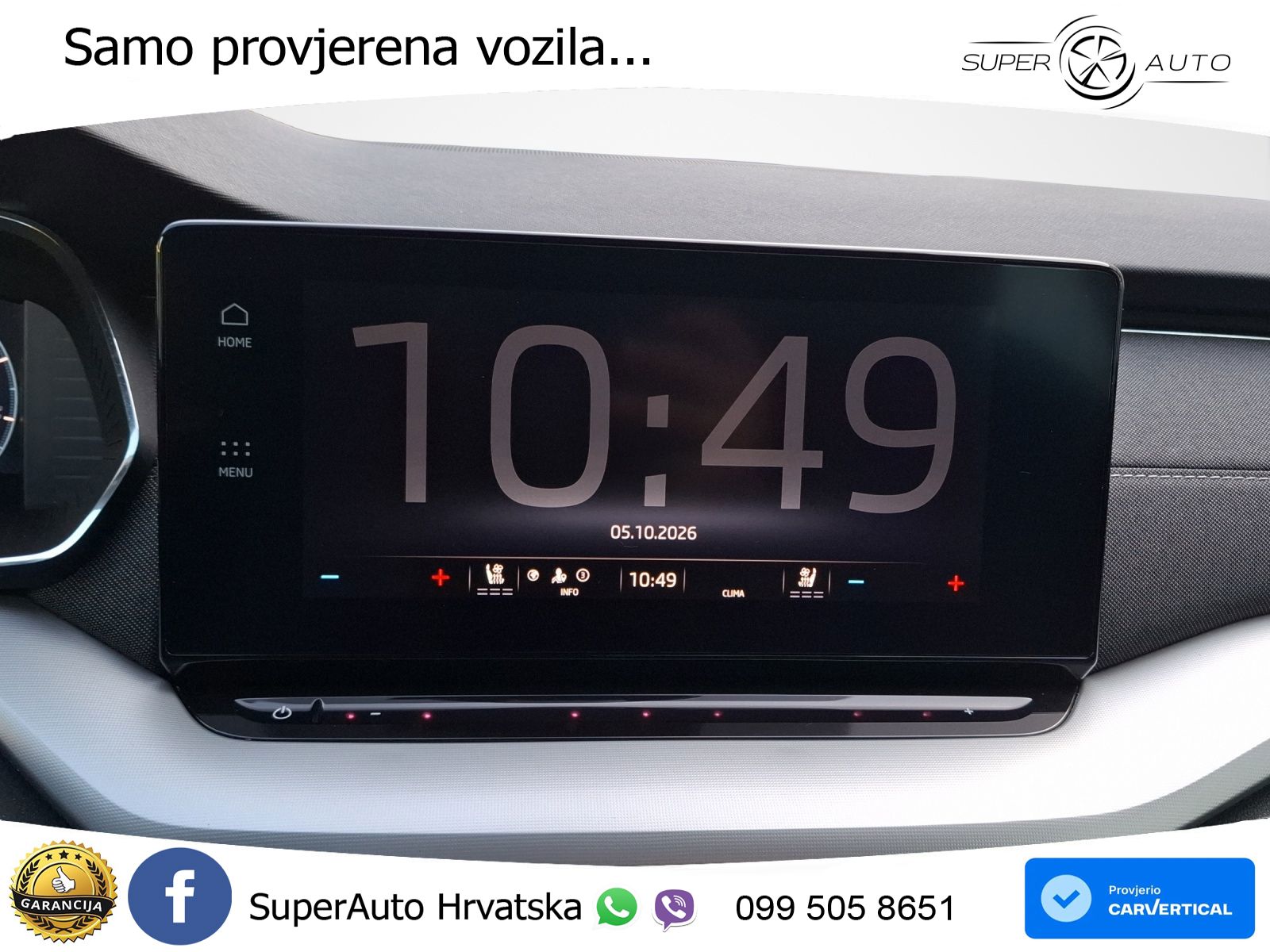 Škoda Octavia Combi 2.0 TDI (150 KS) DSG MATRIX+GR SJED+KAM