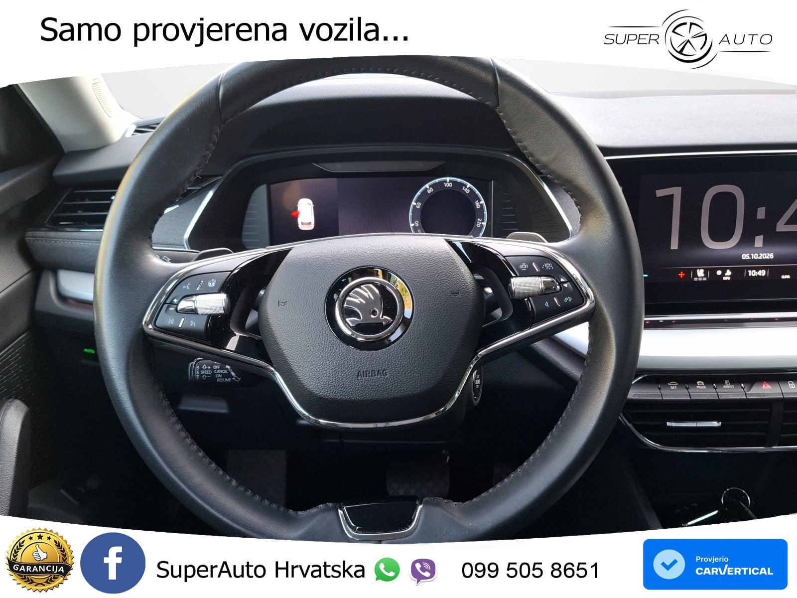 Škoda Octavia Combi 2.0 TDI (150 KS) DSG MATRIX+GR SJED+KAM