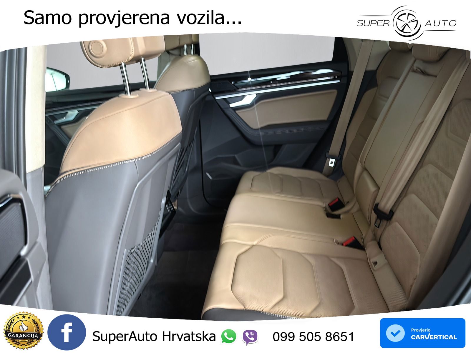 Volkswagen Touareg 3.0 V6 TDI (286 KS) 4MOTION Tiptronic ZRAČNI+ACC+4xGR SJED+KAM