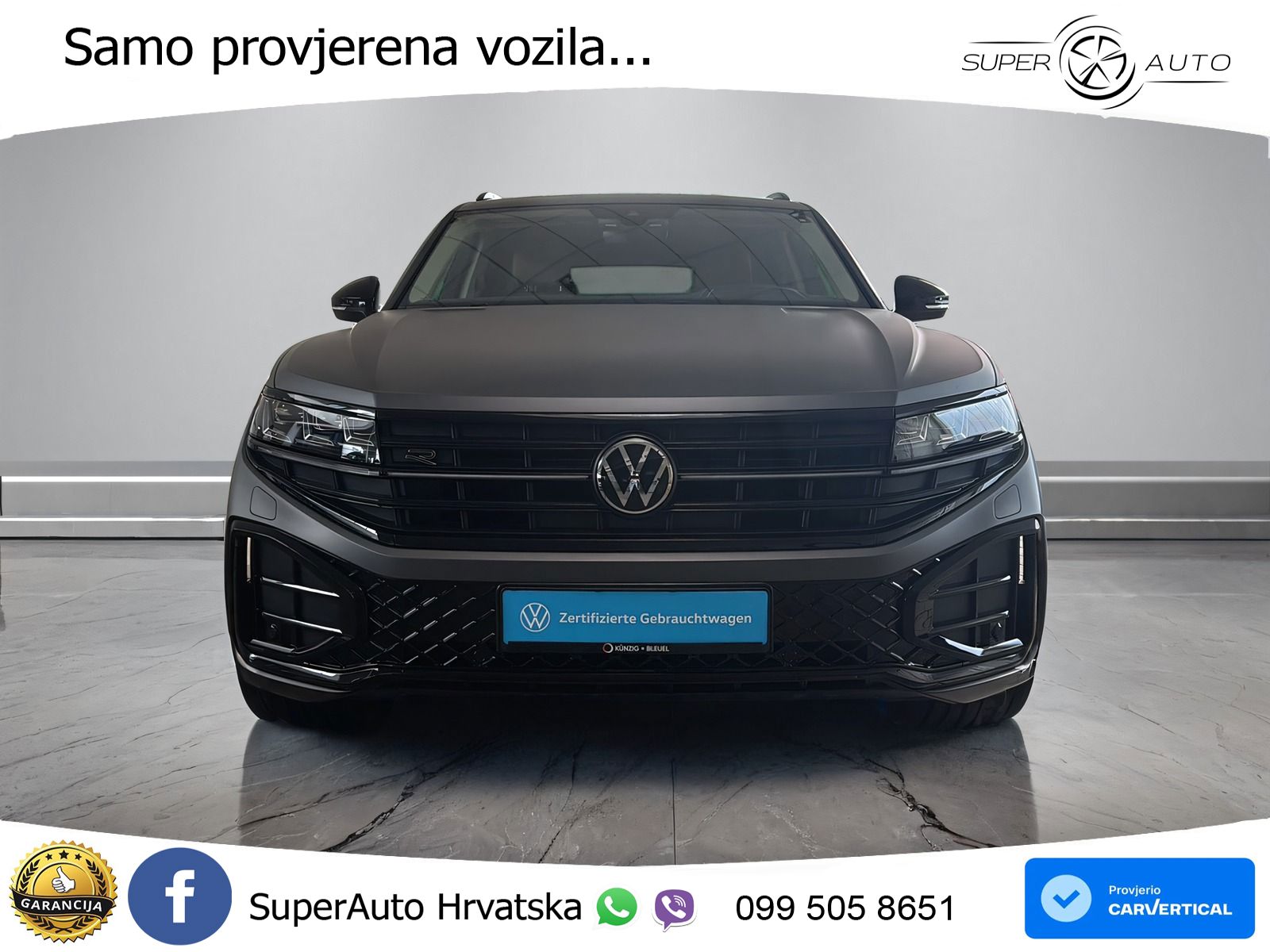 Volkswagen Touareg 3.0 V6 TDI (286 KS) 4MOTION Tiptronic ZRAČNI+ACC+4xGR SJED+KAM