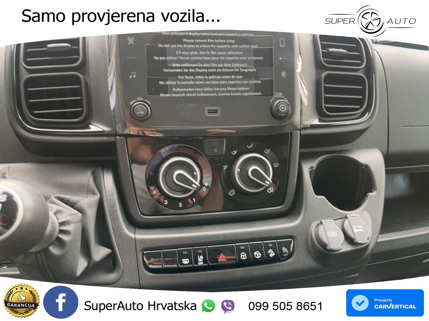 Citroën Jumper 3-Sitzer Kamera AHK ACAA Allwetterreifen 140 KS