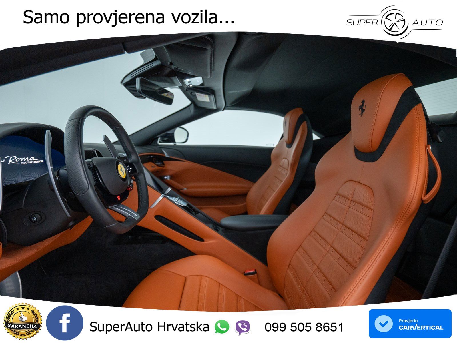 Ferrari Roma Spider 3.9 V8 (620 KS) F1 DCT LED+GR SJED+ACC