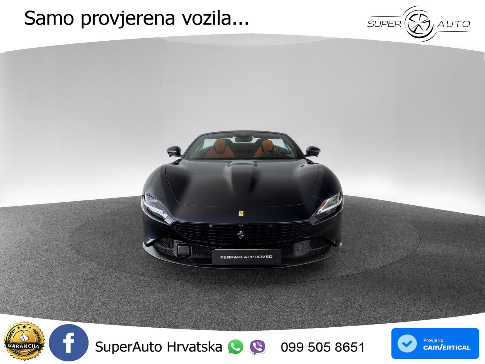 Ferrari Roma Spider 3.9 V8 (620 KS) F1 DCT LED+GR SJED+ACC