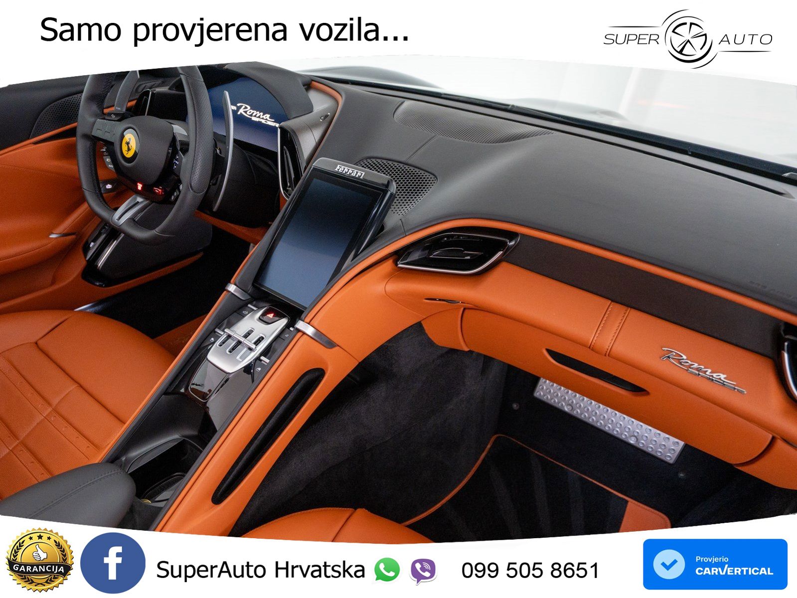 Ferrari Roma Spider 3.9 V8 (620 KS) F1 DCT LED+GR SJED+ACC