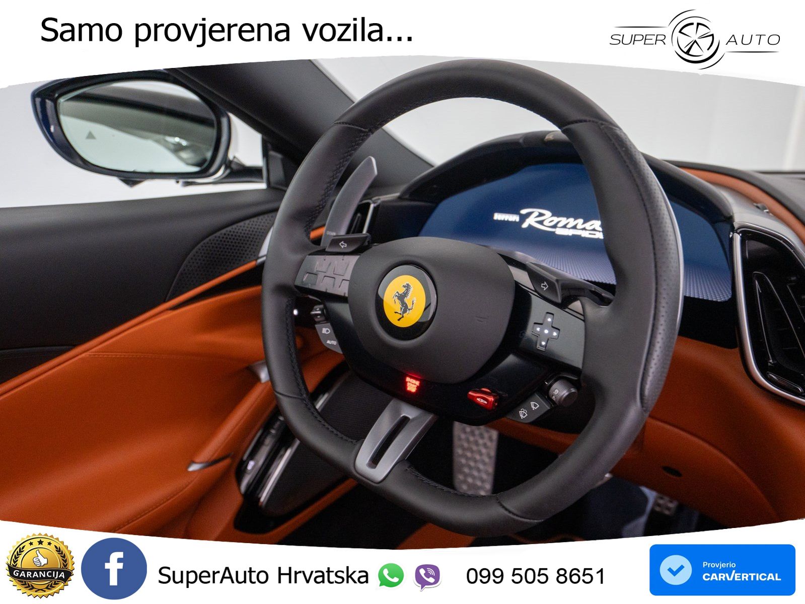 Ferrari Roma Spider 3.9 V8 (620 KS) F1 DCT LED+GR SJED+ACC