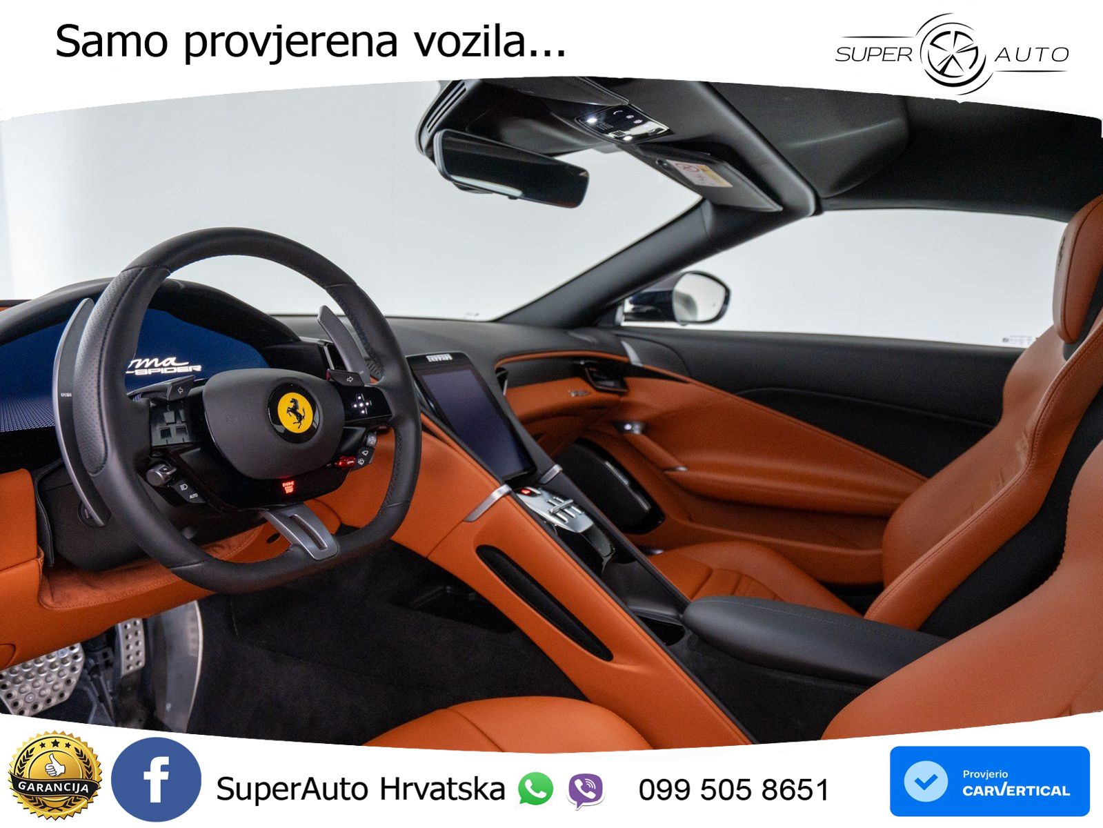 Ferrari Roma Spider 3.9 V8 (620 KS) F1 DCT LED+GR SJED+ACC