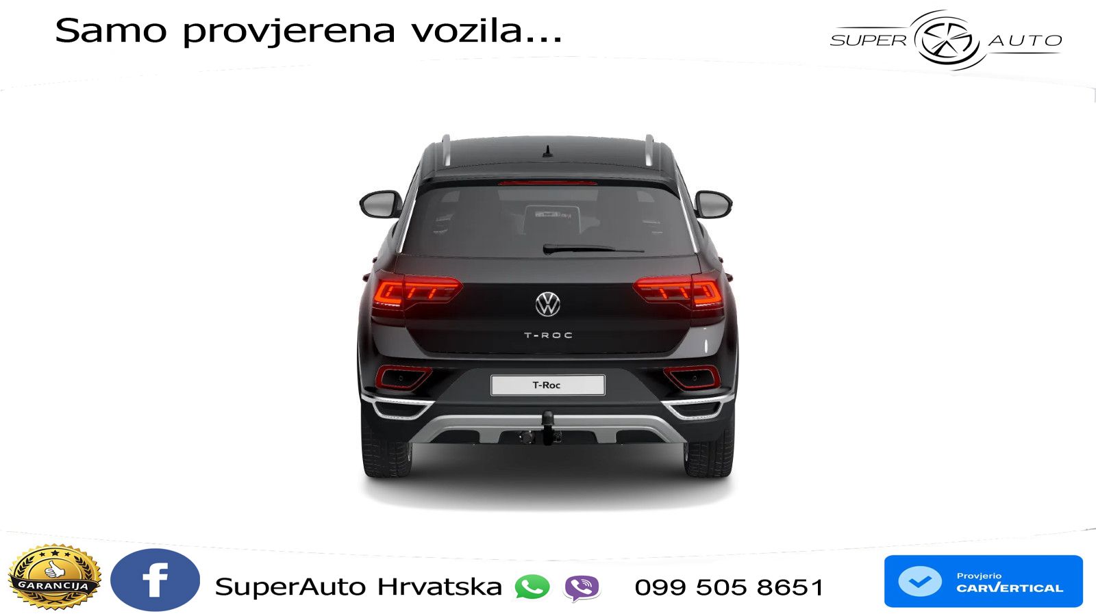Volkswagen T-Roc 1.5 TSI (150 KS) DSG LED+GR SJED+ACC